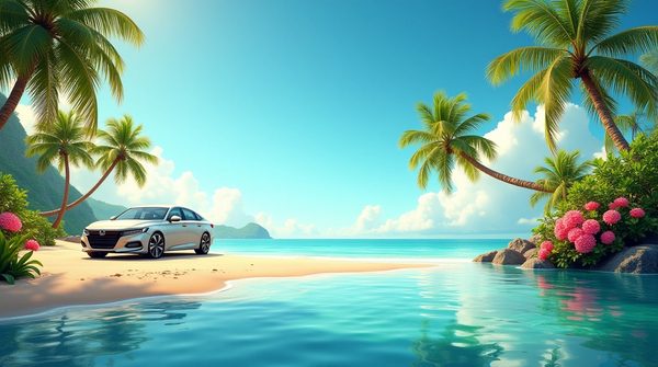 Location de voiture à marie-galante : explorer l'île en toute liberté